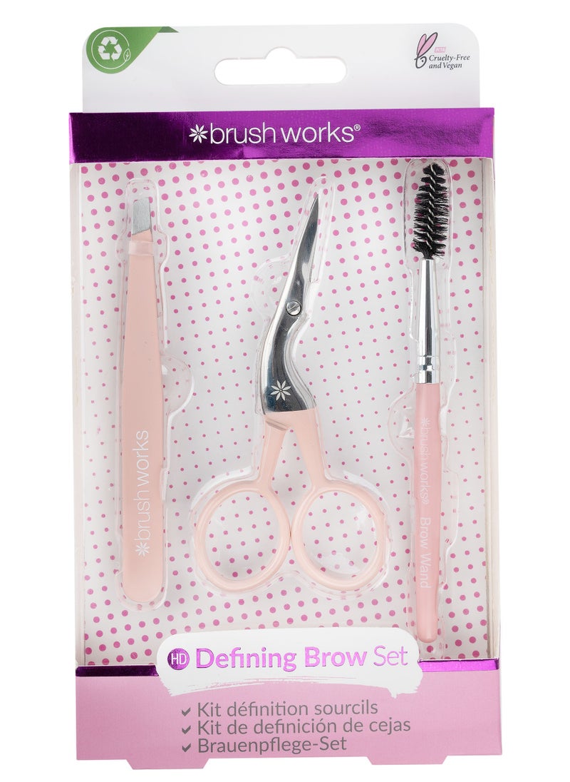 Brushworks Defining Brow Set  - Image 1