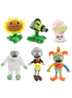 Maikerry Pvz Plush Dolls-(Set Of 6) Zombie Toys Halloween Christmas Birthday Decoration Zombie Plush  - Image 1