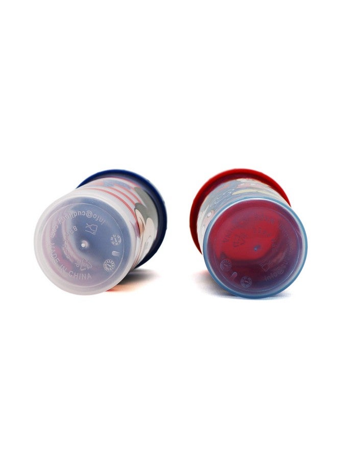 Cudlie Disney Baby Boy 2 Pack 10 Oz Hard Spout Sippy Cup for Toddler, Cheesin Mickey - Image 3