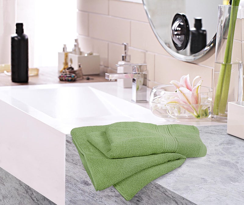 Utopia Towels 6 Pack Premium Hand Towels Set, 16 by 28 inches, 100% Ring Spun Cotton, Ultra Soft and Highly Absorbent 600GSM Towels for Bathroom, Gym, Shower, Hotel, and Spa, Sage Green - Image 5