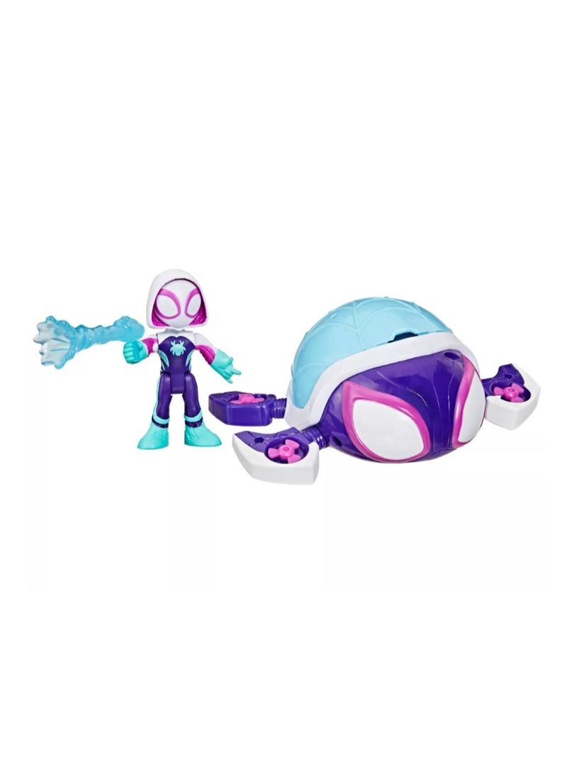 Hasbro Marvel هاسبرو سبايدي وأصدقاؤه المذهلون شبكات الماء سلحفاة الأشباح - Image 2