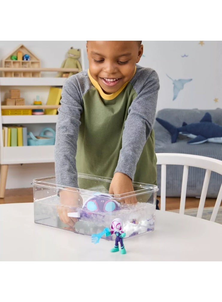 Hasbro Marvel هاسبرو سبايدي وأصدقاؤه المذهلون شبكات الماء سلحفاة الأشباح - Image 5