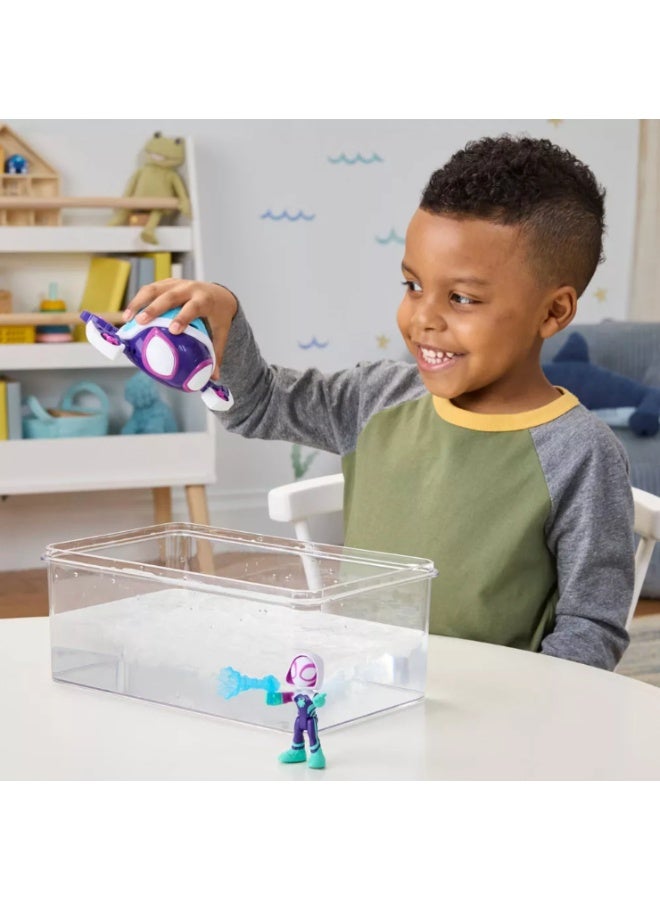 Hasbro Marvel هاسبرو سبايدي وأصدقاؤه المذهلون شبكات الماء سلحفاة الأشباح - Image 4
