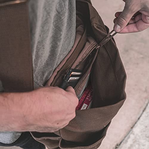 Sweetbriar Classic Vintage Messenger Bag - Original Heavyweight Cotton Canvas Shoulder Bag with Upgraded Features - Image 5