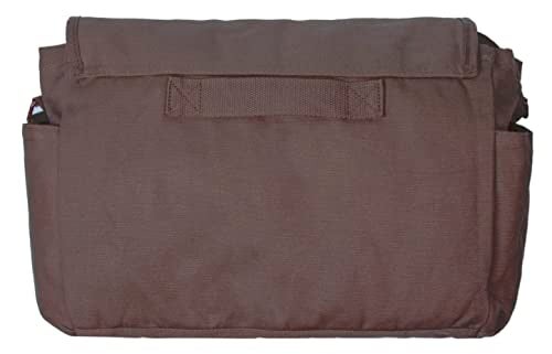 Sweetbriar Classic Vintage Messenger Bag - Original Heavyweight Cotton Canvas Shoulder Bag with Upgraded Features - Image 3