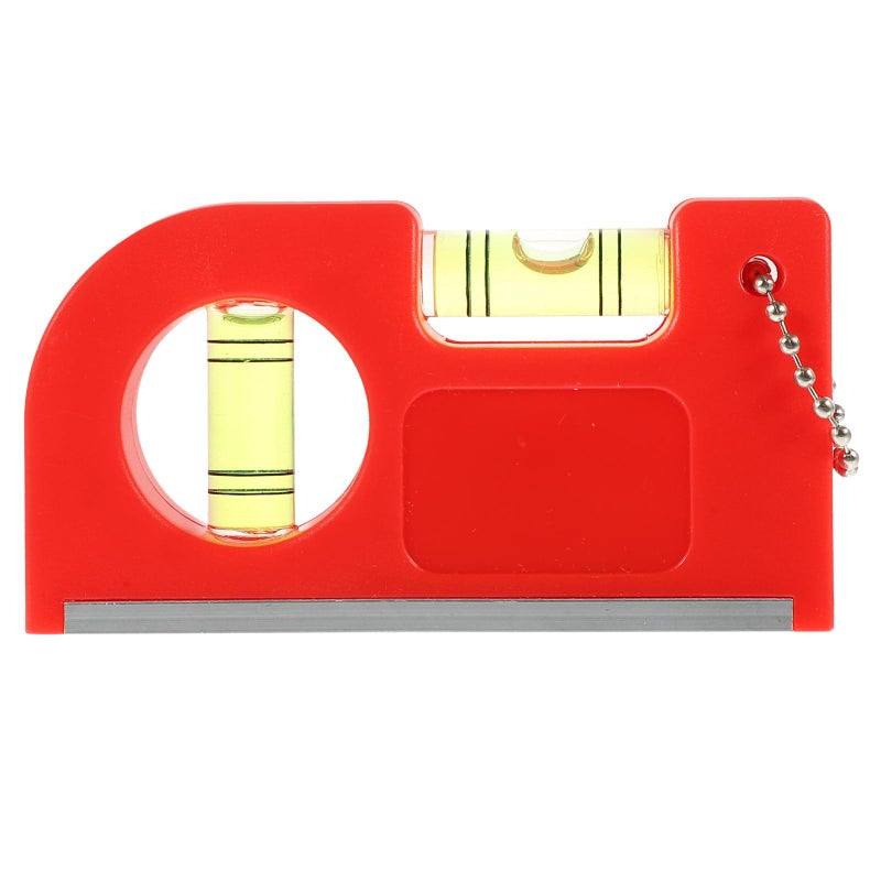 Red Hanging Bubble String Line Level Tool for Flooring Decking and Drainage Slope Layout - Image 2