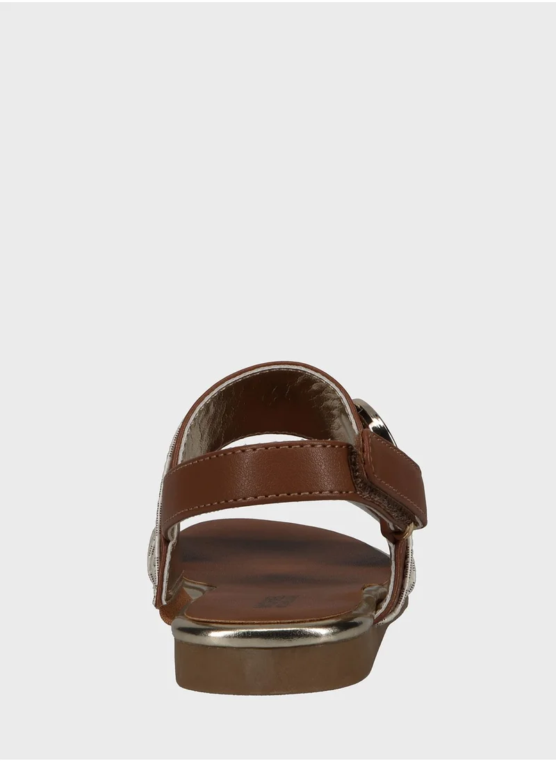 Michael Kors Youth Sydney Kenzie 2 Sandals