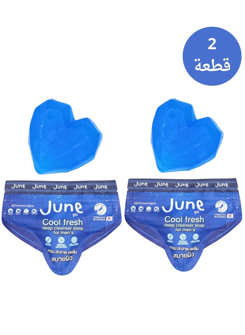 جون صابون كول فريش منظف للمناطق الحساسه للرجال – 2*50 جم (2 قطعة) - Image 1