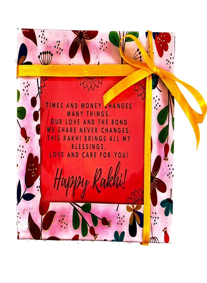 KHUSHA CREATIONS Rakhi for Brother/Wooden Designer Latest Rakhi for Rakhabandhan/Gift for Rakhi/Bro Rakhi - Image 3