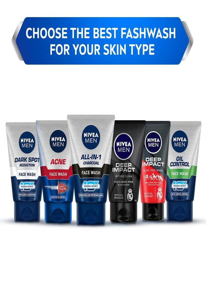 Nivea Men Dark Spot Reduction Face Wash (10X Whitening), 50G - Image 5
