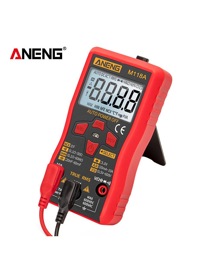 ANENG M118A Auto Ranging Digital Multimeter High-Accuracy TRMS 6000 Counts Voltage Current Ohm Capacitance Diode Multi Tester  - Image 5