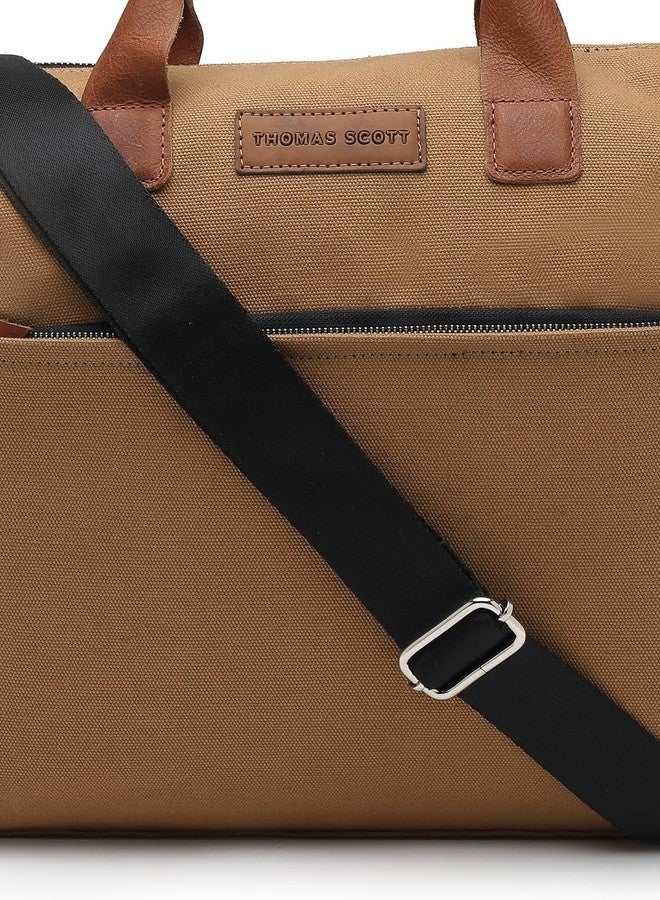 Thomas Scott Men Textured Laptop Bag - Image 3