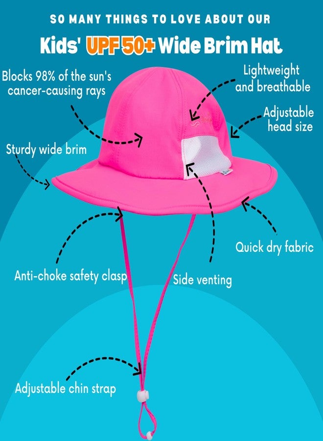 SwimZip Wide Brim Sun Hat | UPF 50+ Protection for Baby, Toddler, and Kids - Image 3