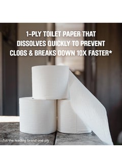 Scott Rapid-Dissolving Toilet Paper, 48 Double Rolls, Sustainable, Septic-Safe, Toilet Paper  - Image 4