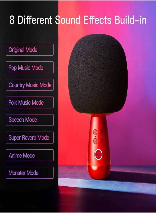 CALF - CALF Speaker Microphone G2 Bluetooth Wireless Karaoke & Portable Handheld Microphone with Speaker, Duet Mode, Double Fun, Home Entertainment, Carpool Karaoke Machine for Android/iPhone/PC - Image 1