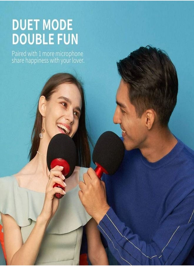 CALF - CALF Speaker Microphone G2 Bluetooth Wireless Karaoke & Portable Handheld Microphone with Speaker, Duet Mode, Double Fun, Home Entertainment, Carpool Karaoke Machine for Android/iPhone/PC - Image 1