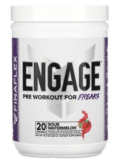 Engage Pre Workout For Freaks Sour Watermelon 19.3 oz (548 g)