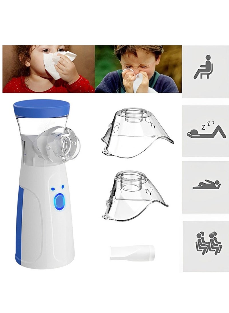 BORTONY Portable Nebulizer Mini Vaporizers Machine Handheld Atomizers for Adults and Children Travel Nebulizer Steam Inhalator - Image 4