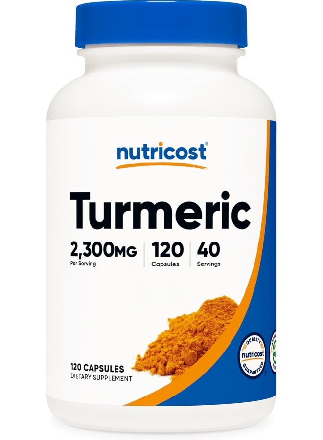 Nutricost Turmeric Curcumin Pills 1 Bottle - Image 1