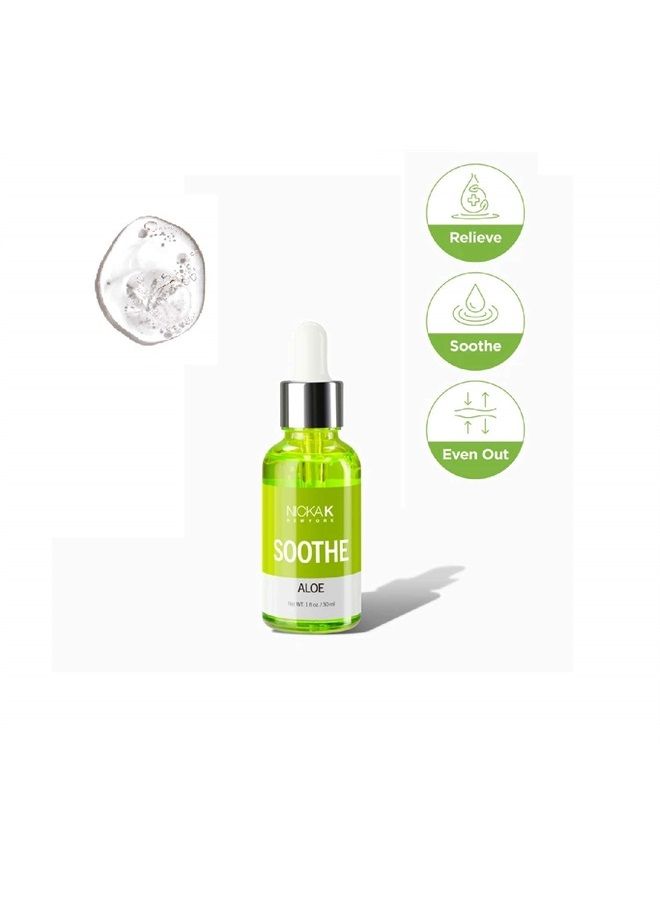 Nicka K Facial Ampoule Serum 1 Fl oz / 30 Ml (ALOE) - Image 2