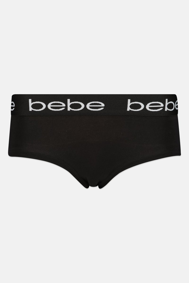 bebe Women 3  Pieces Brand Logo Booty Panties, Multicolor - Image 3