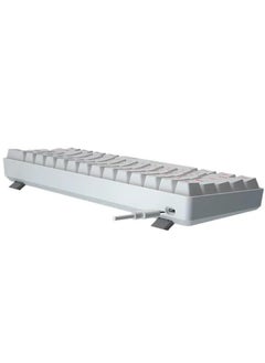 Meetion Meetion MK005 60% Gaming Keyboard 12 Multimedia Shortcuts Keys With True Mechanical Fixed Shaft LED Backlight Brightness Adjustable Wired Anti-Ghosting Mechanical Keyboard For Windows And Mac White  - Image 5