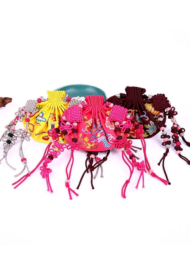 Handmade Su Embroidery Drawstring Bag Style Sachet And Sachet  - Image 5