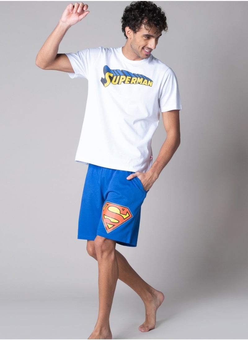 Warner Bros مجموعة شورتات Urban Haul X Superman للرجال  - Image 2