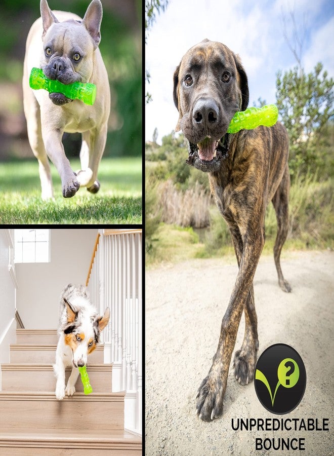 Hyper Pet DuraSqueaks Dog Toy Balls and Chews (Squeaky Dog Ball For Interactive Play - Floating Balls and Toys) - Medium Stick - Image 4