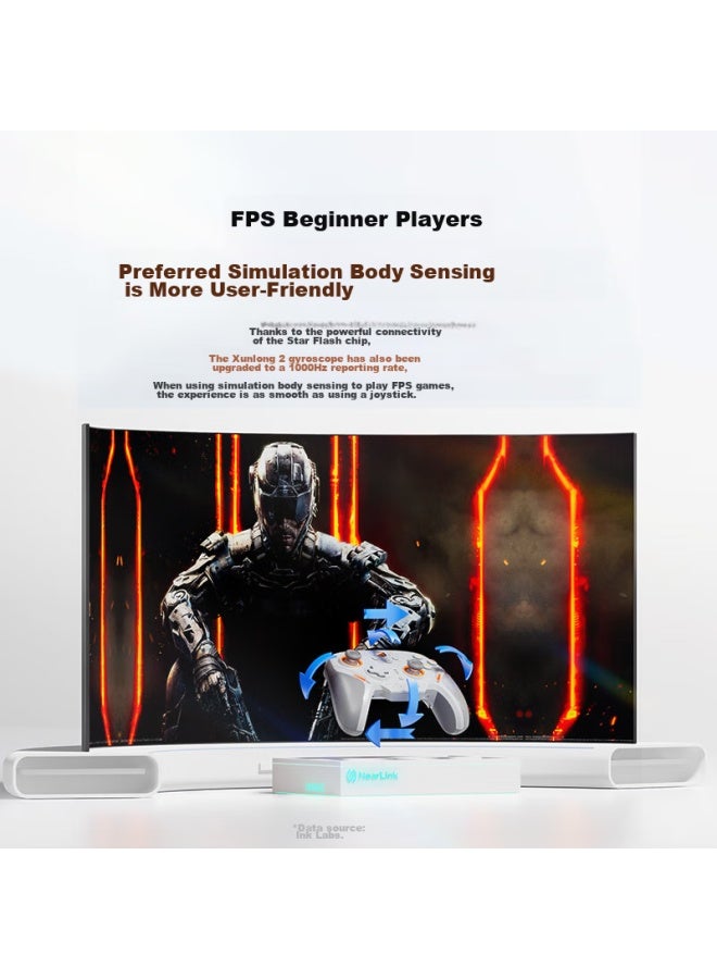 Ink will Mojiang Xunlong 2 Tmr Star Flash Wireless Game Controller, Apex Switch, Xbox Pc, Steam, Monster Hunter： World, Black Myth： Wukong, Dual-shadow Realm - Image 3