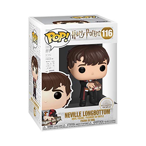 Funko Pop Harry Potter Harry Potter Neville with Monster Book Multicolor Model48068 - Image 1