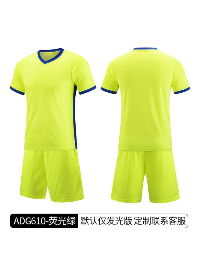 Children's Football Game Training Suit Youth Team Uniform Set Toddler Soccer Jerseys Outfit Quick Dry Soccer Suit