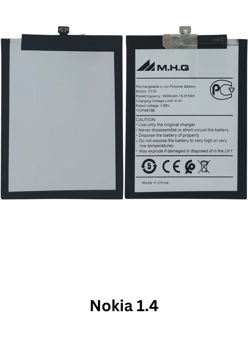 M.H.Q Nokia 1.4 V730 / (TA-1322;TA-1323;TA-1329) Battery High Quality  - Image 3