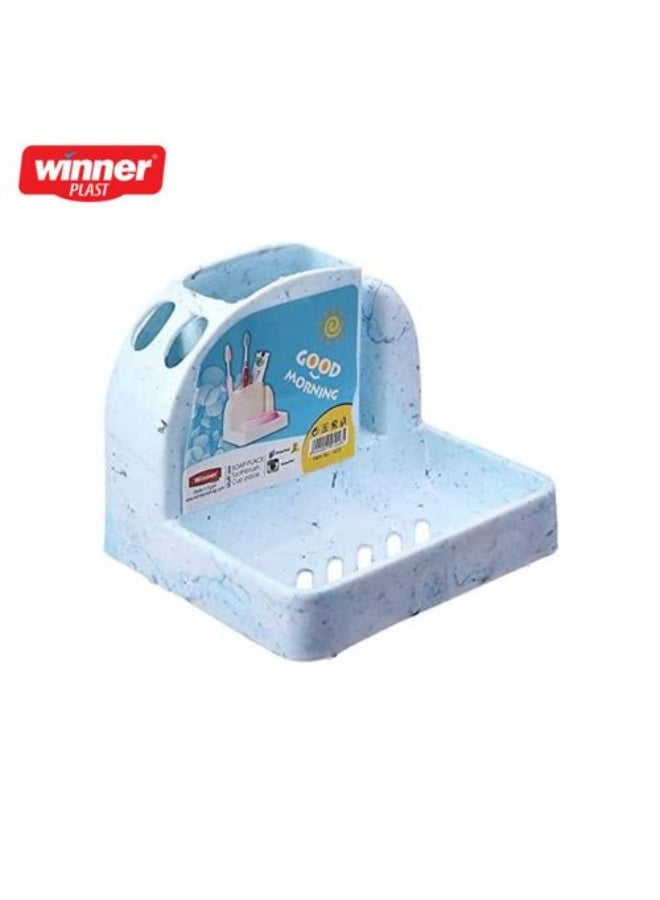 Winner plast Plastic Toothbrush Holder – Bathroom Toothbrush Organizer & Storage Holder for Toothbrushes – Multiple Colors - Image 2