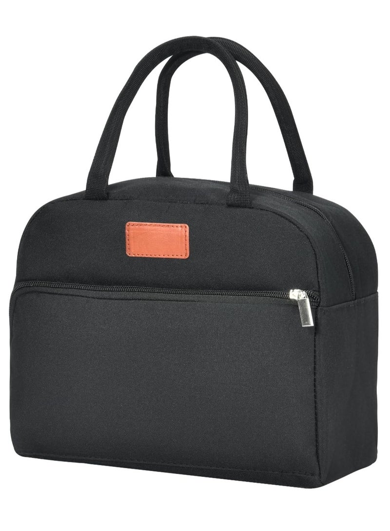هوميفاي حقيبة غداء معزولة، حقيبة غداء كبيرة السعة، حقيبة حرارية مضادة للماء، حقيبة تيڤين واسعة للوظيفة والمدرسة والنزهات - Image 1