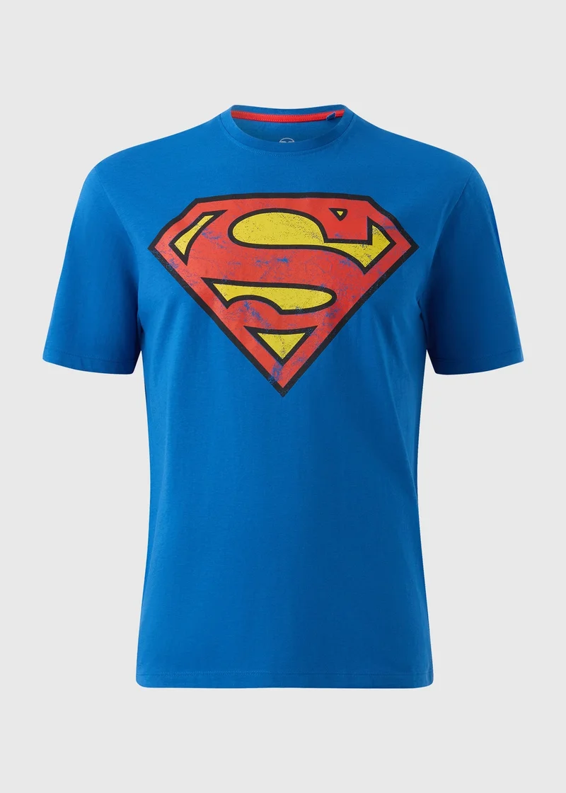 Matalan Marvel Blue Superman T-Shirt