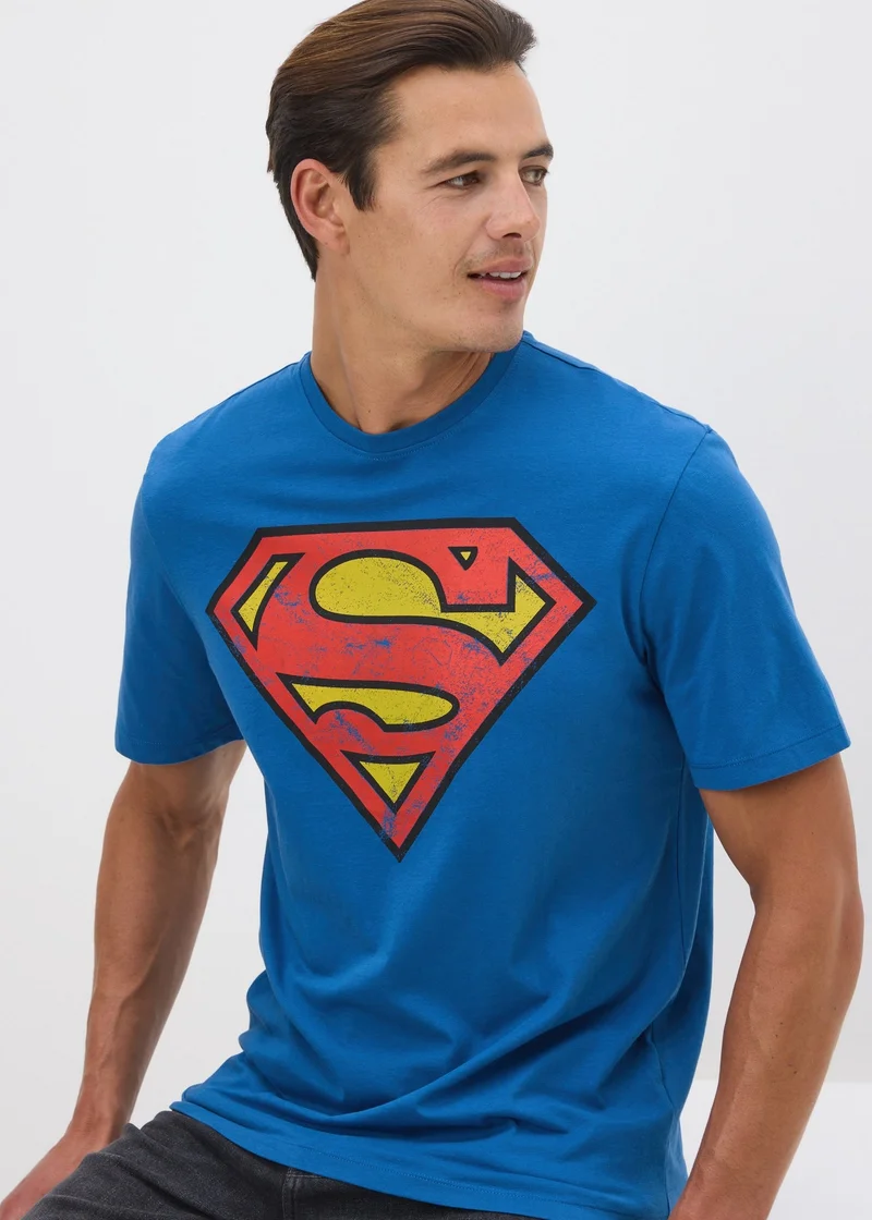 Matalan Marvel Blue Superman T-Shirt
