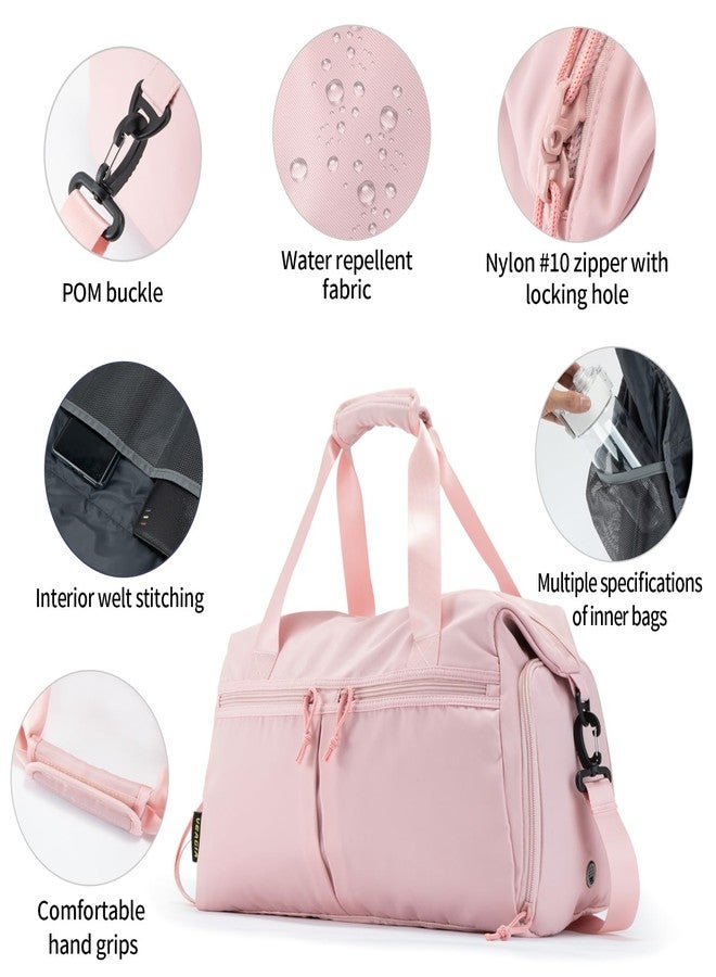 VEAGIA Weekender Duffel Bag with Shoe Compartment And Wet Pocket-Luggage Everyday Overnight Bag for Men and Women Travel-Carry On Gym Bag - Image 5