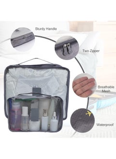 Rock Pow 6Pcs SET Travel Luggage Organizer Packing Cubes Set Storage Bag Waterproof Laundry Bag Traveling Accessories  - Image 2