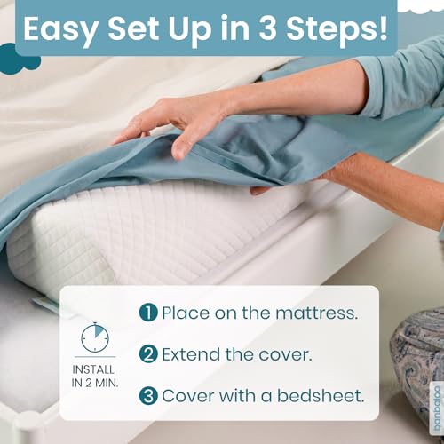 BANBALOO | Bed Bumper for Toddlers - Premium Model | XL Bed Barrier with Mattress Cover | Toddler Bed Bumper | Easy Setup and Quick Installation | Queen, King, Twin, Full-Size Bed | Foam and Cotton - Image 3