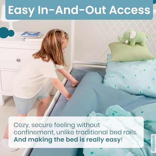 BANBALOO | Bed Bumper for Toddlers - Premium Model | XL Bed Barrier with Mattress Cover | Toddler Bed Bumper | Easy Setup and Quick Installation | Queen, King, Twin, Full-Size Bed | Foam and Cotton - Image 4