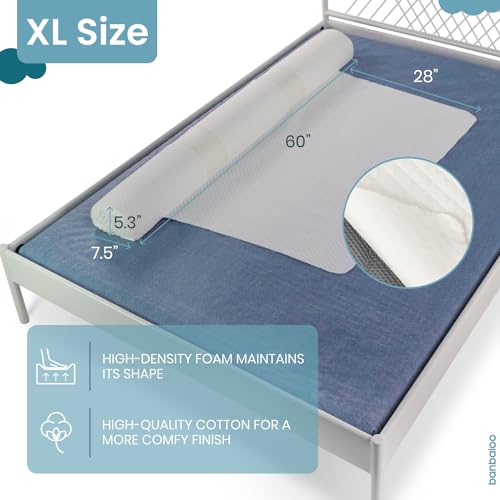 BANBALOO | Bed Bumper for Toddlers - Premium Model | XL Bed Barrier with Mattress Cover | Toddler Bed Bumper | Easy Setup and Quick Installation | Queen, King, Twin, Full-Size Bed | Foam and Cotton - Image 5
