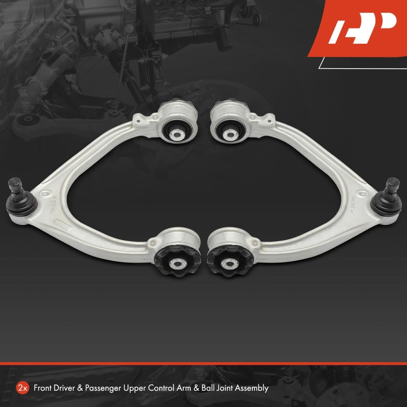 A-Premium 2 x Front Upper Control Arm with Ball Joint & Bushing, Compatible with Jaguar F-Pace FPace 2017-2020 & Land Rover Range Rover Velar 2018-2020 - Image 2