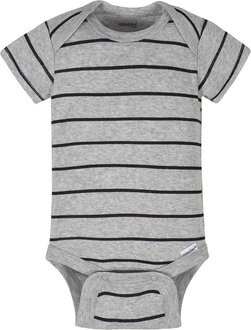 Onesies Brand Baby Boys' 8-pack Short Sleeve Mix & Match Bodysuits - Image 5