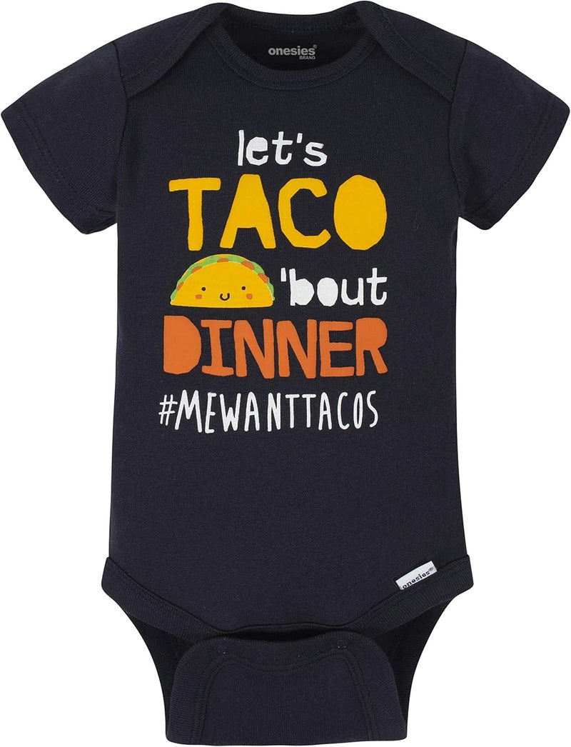 Onesies Brand Baby Boys' 8-pack Short Sleeve Mix & Match Bodysuits - Image 4