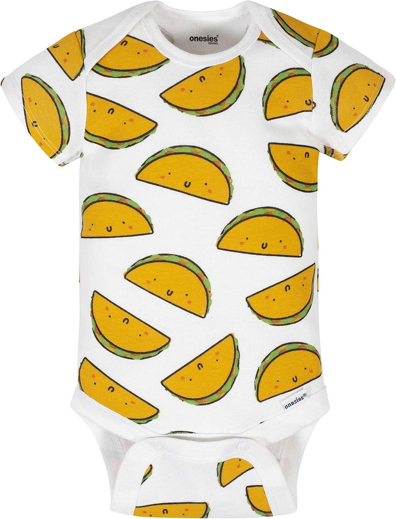 Onesies Brand Baby Boys' 8-pack Short Sleeve Mix & Match Bodysuits - Image 3