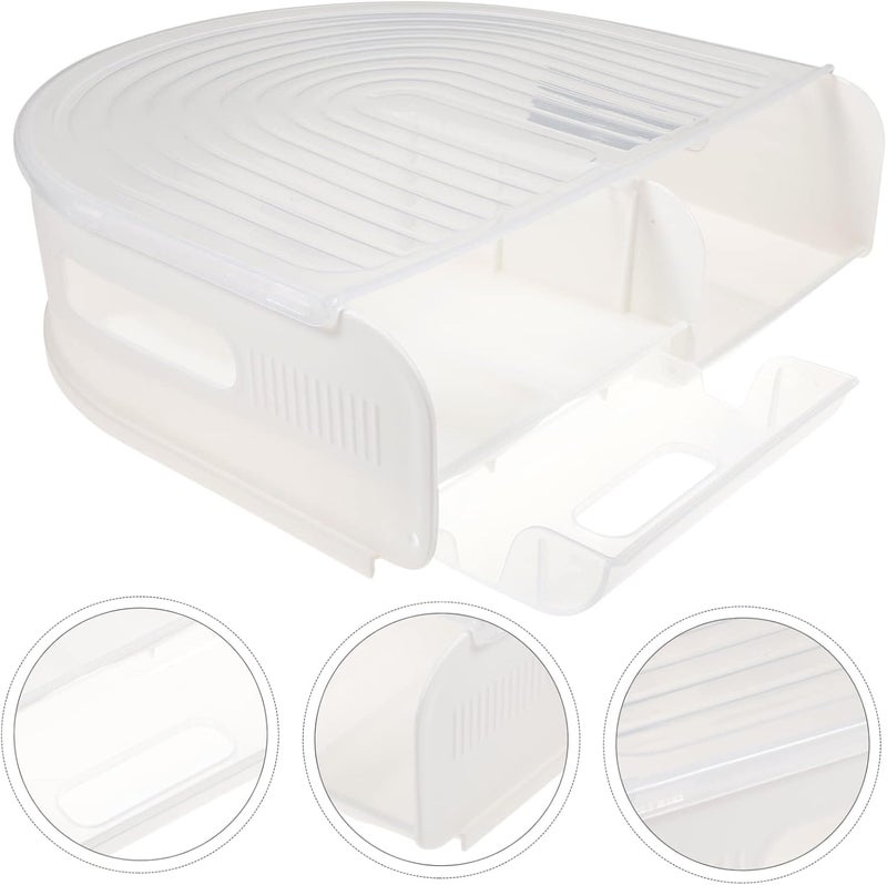 Egg Carton Storage Box Fridge Storage Bins Thickened Tray Reusable Box for Kitchen - Image 2