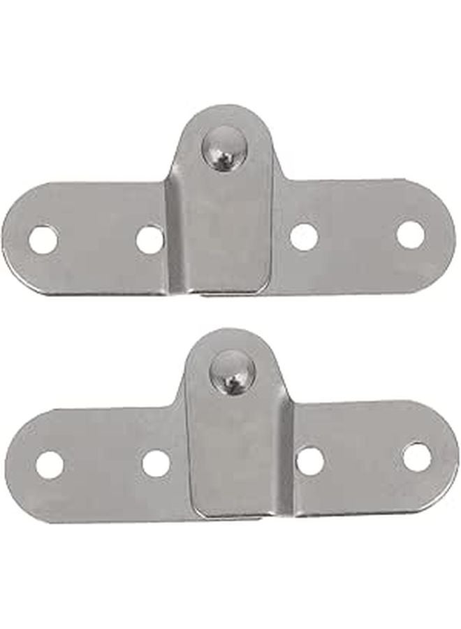 Heavy Duty Ladder Hinge Replacement 2 Pack for Step and Attic Ladders Easy to Install - Image 1