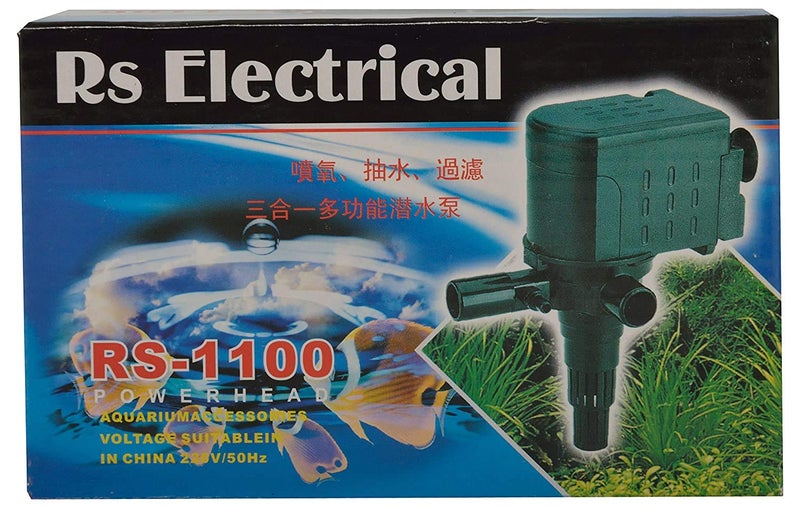 AQUALYF Pets RS Electrical Powerhead Aquarium Water Pump, RS-1100 (with 20+ inch Pipe) - Image 2
