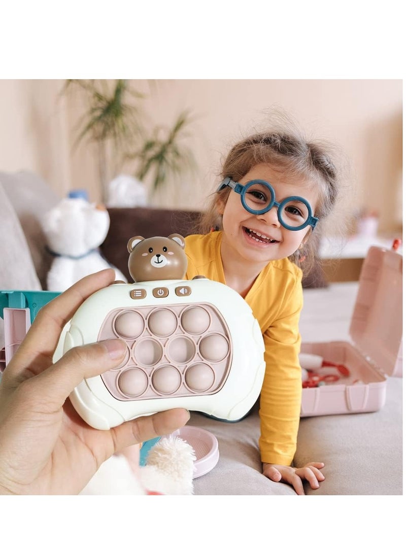 Pop It Game Light Up Fidget Toy, Quick Push Game Console, Whack A Mole Game, Decompression Breakthrough Puzzle Pop Game Machine, Multiple Game Modes Toy For 3+ Years - Package Shape May Vary  - Image 3